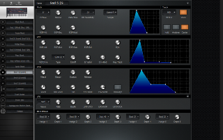 Click to display the Quasimidi Sirius Snd 5 [Synth1] Editor